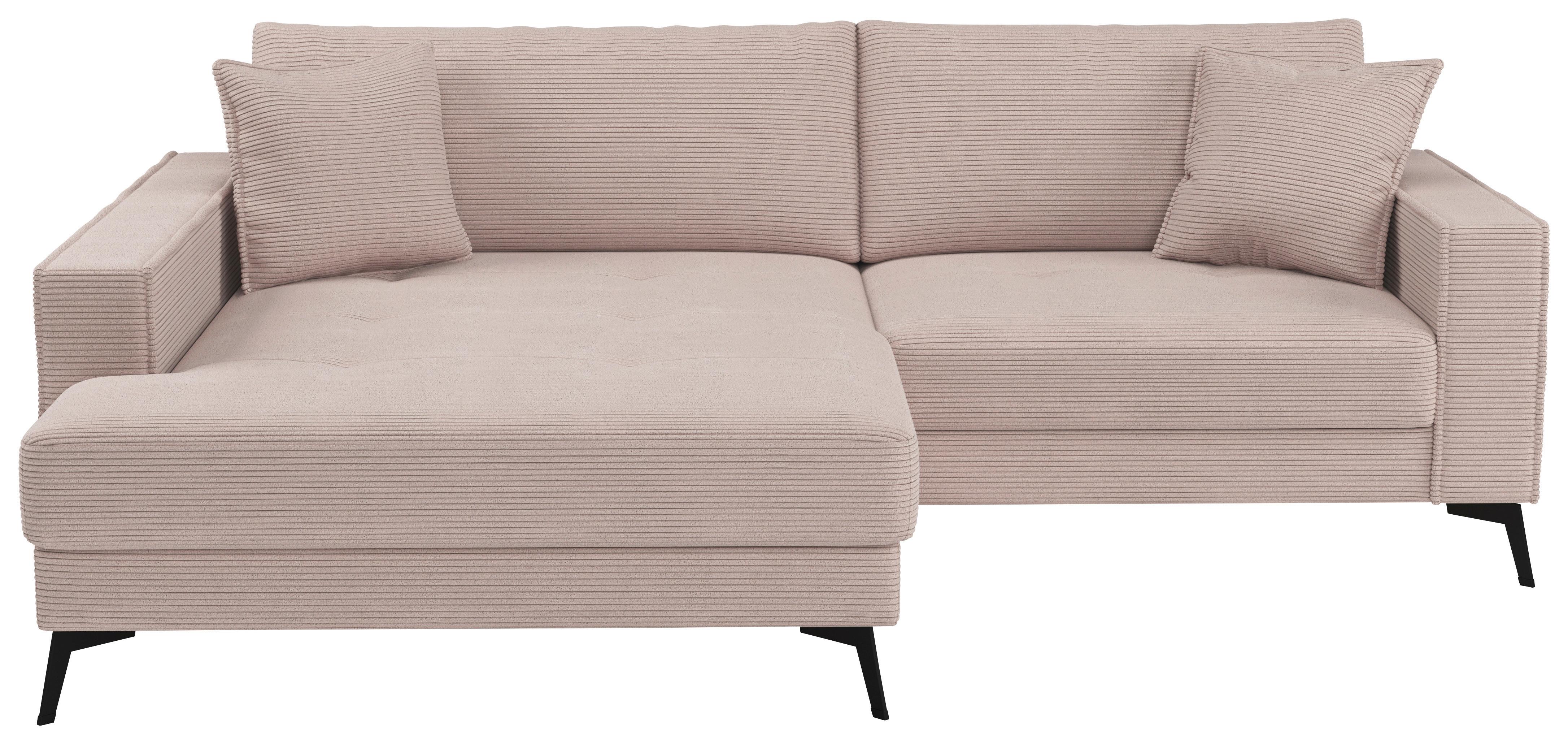 Ecksofa Ted Rosa S: 174x228 cm
