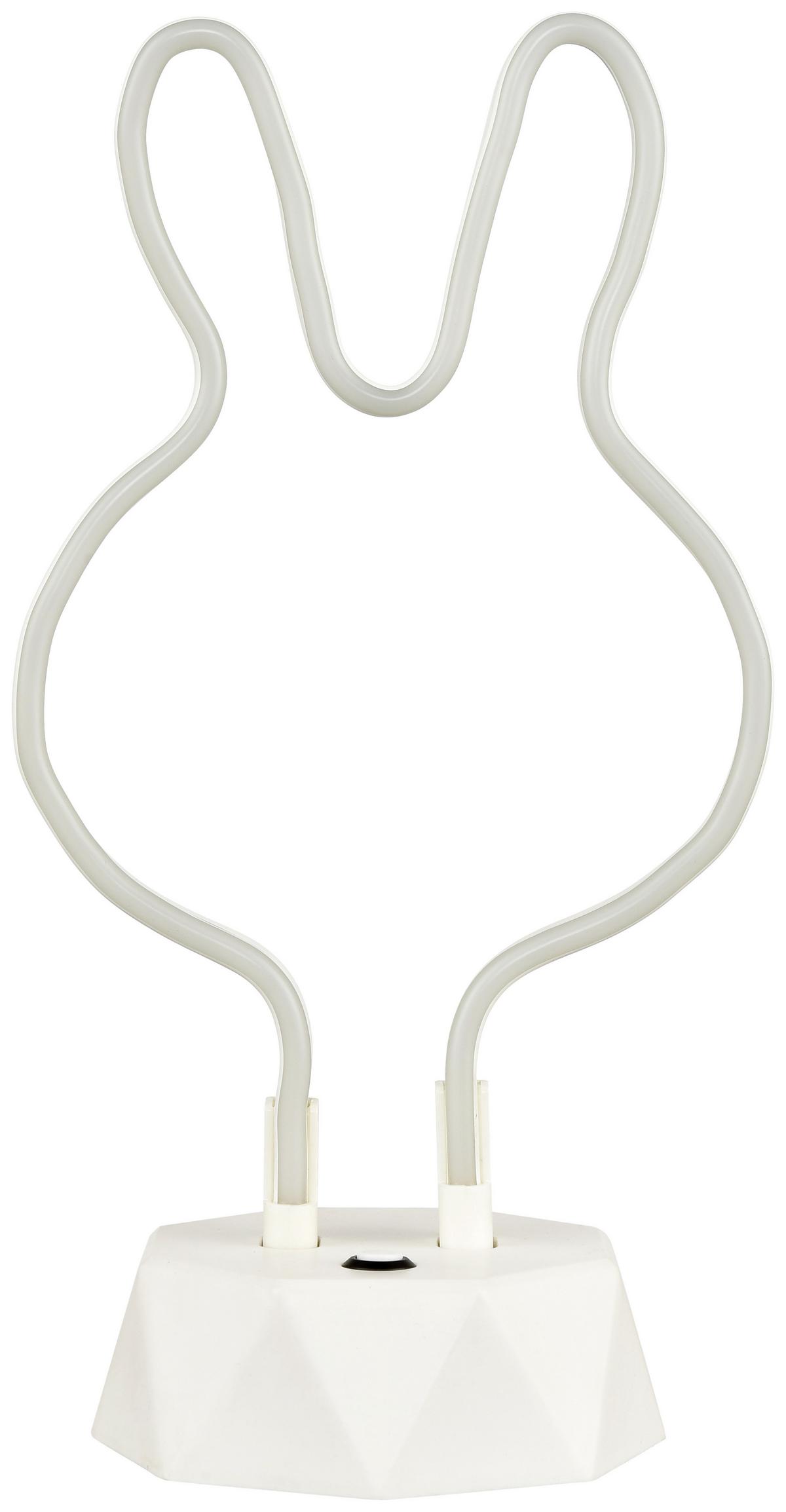 DEKORAČNÍ LED SVÍTIDLO PALO - bílá, Lifestyle, plast (30cm) - Modern Living