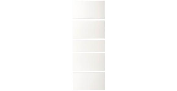 Schwebetür-Erweiterung Unit F. Maxihöhe B: 90 cm Weiß - Weiß, MODERN, Holzwerkstoff (90cm) - Ondega