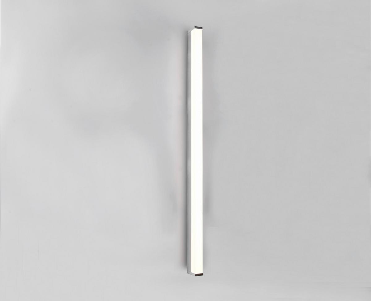 Led Bad-wandleuchte Fabio Ip44 Warmweiß/tageslichtweiß - Chromfarben/Weiß, Basics, Kunststoff/Metall (3,8/120/7,9cm) - Trio Leuchten