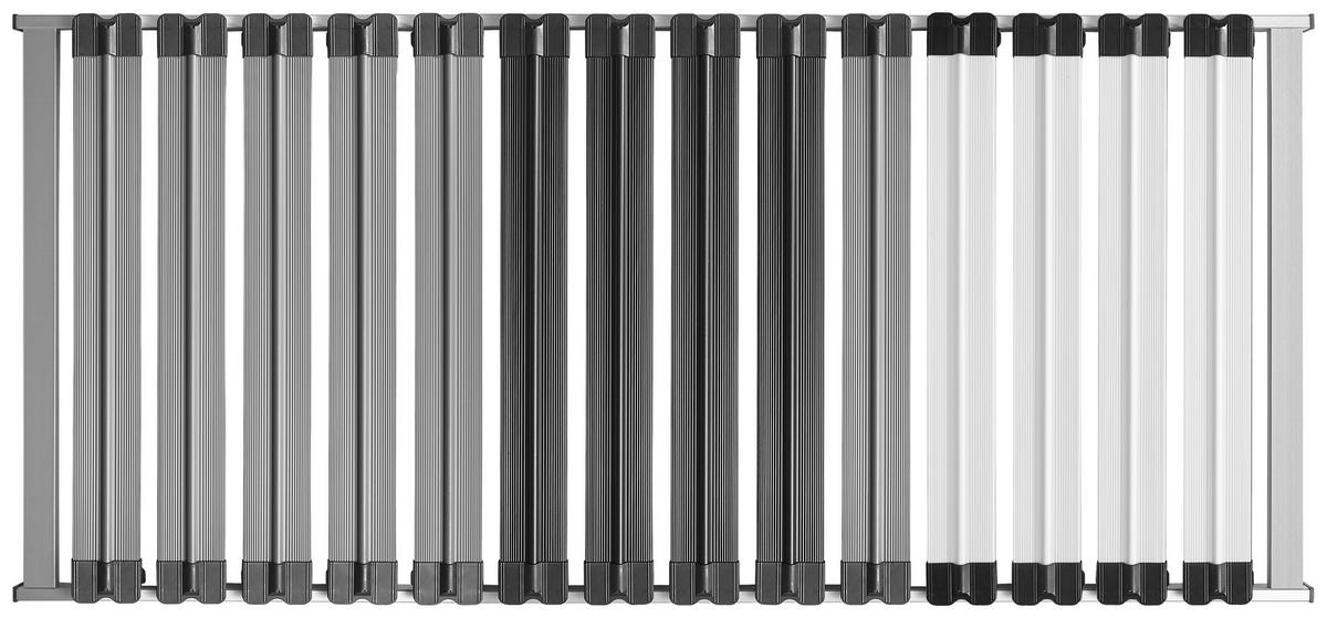Lattenrost Classic Line - -Pv- 100x200 cm 3 Zonen - Anthrazit/Schwarz, Basics, Holz/Kunststoff (100/200cm)