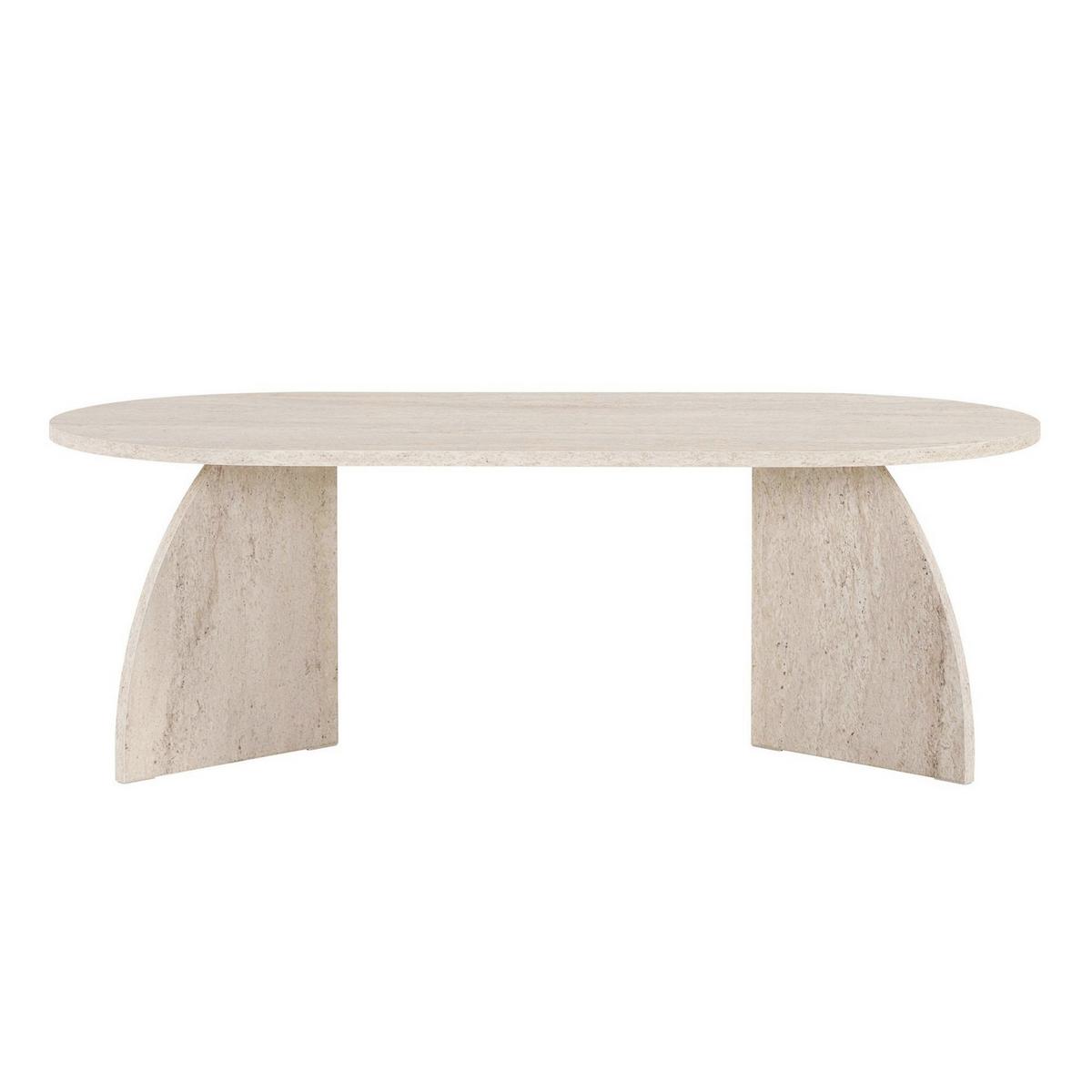 COUCHTISCH Travertine B: 120cm - MODERN, Holzwerkstoff (120/40/60cm)