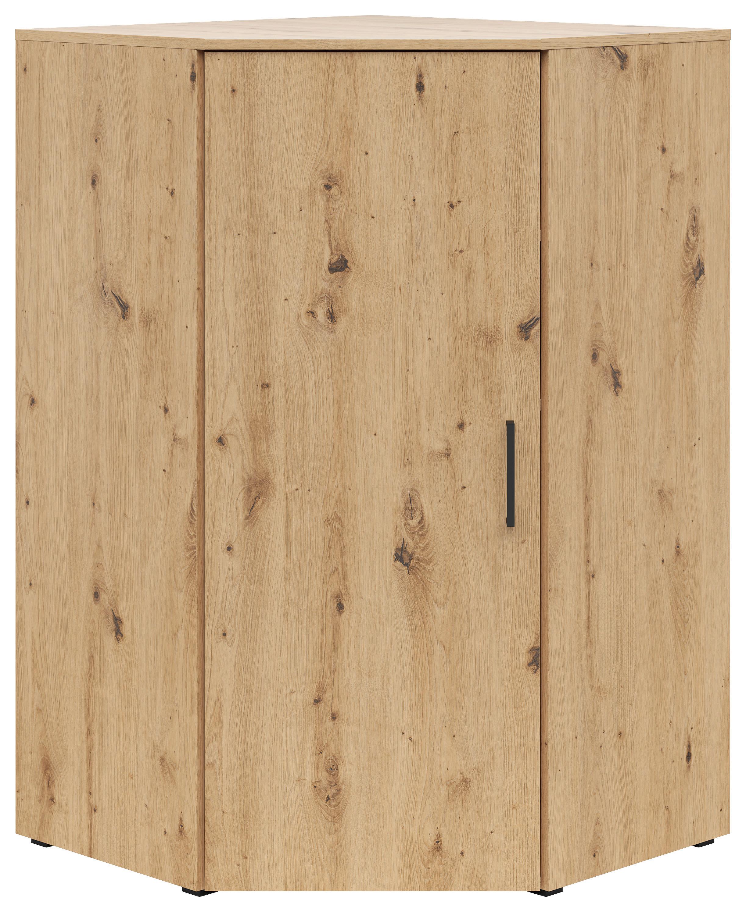 Sarokkomód Cabinet - Artisan tölgy, Modern, faalapú anyag (71,5/71,5cm)