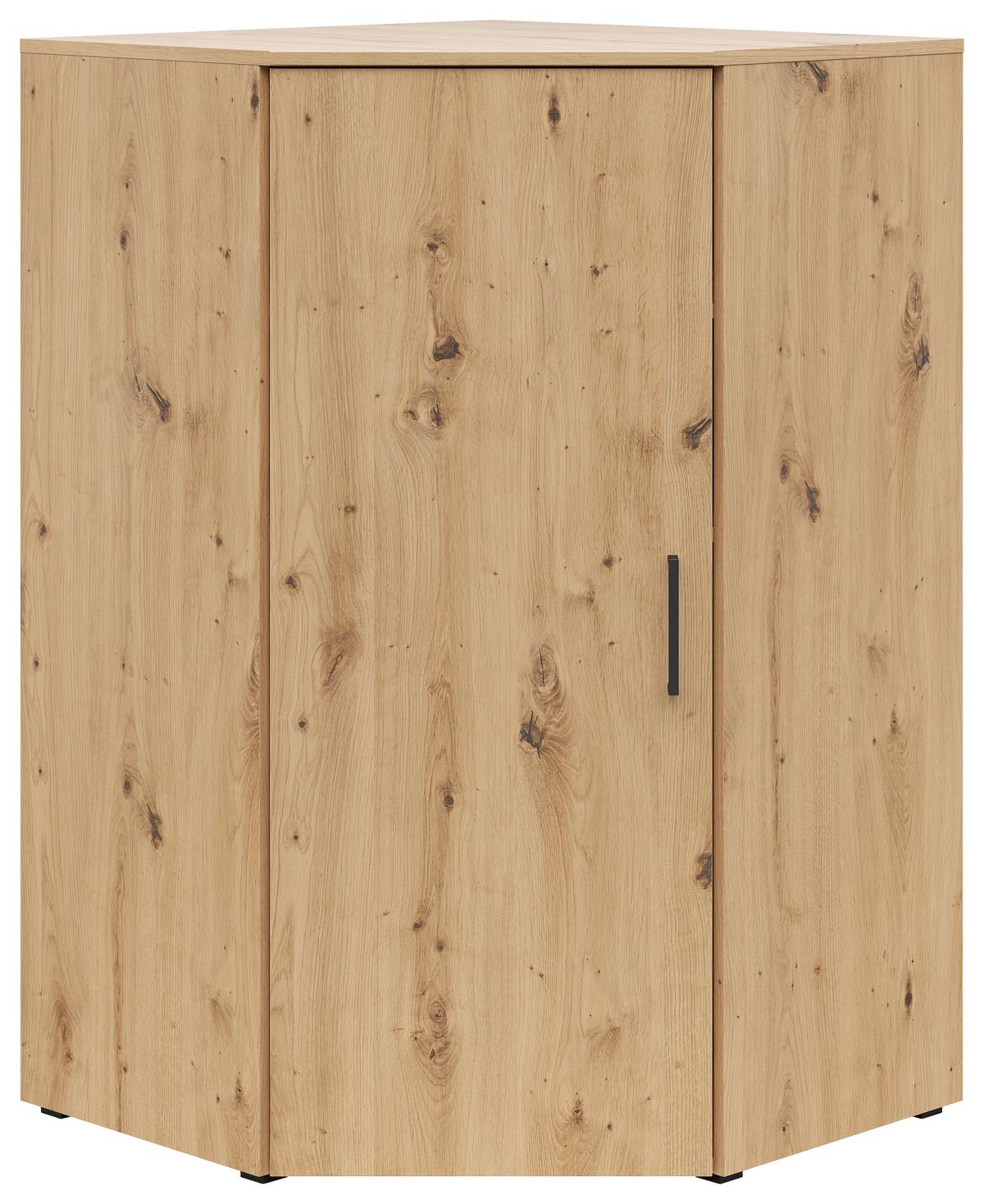 Sarokkomód Cabinet - Artisan tölgy, Modern, faalapú anyag (71,5/71,5cm)