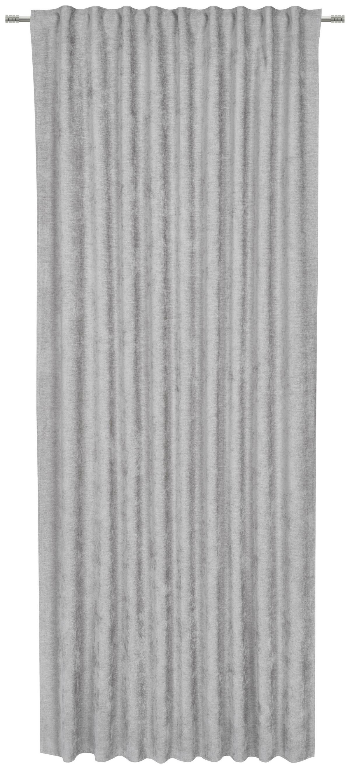 Sötétítőfüggöny Luisa Kb. 140/245cm - ezüstszínű, Romantik / Landhaus, textil (140/245cm) - James Wood