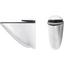 Držiak Na Stenu X-tra 2 - farby hliníka, Basics, kov/plast (7,6/5,5cm) - Homezone Držiak Na Stenu X-tra 2 - farby hliníka, Basics, kov/plast (7,6/5,5cm) - Homezone