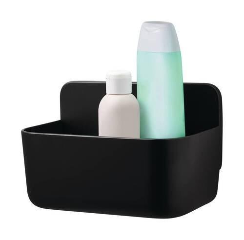 Duschkorb Lavaa 40515-00000-00 - Schwarz, KONVENTIONELL, Kunststoff (20/11/12cm)