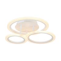 Led Mennyezeti Lámpa Jin - fehér, Modern, műanyag/fém (40/40/11,5cm) - Luca Bessoni