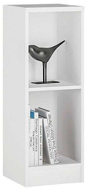 Polc 4-You - fehér, Modern, fa (30/85,5/35,2cm)