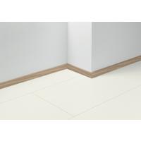 Sockelleiste Eiche - Hellbraun/Eichefarben, Basics, Holzwerkstoff (220/4/1,6cm) - Parador