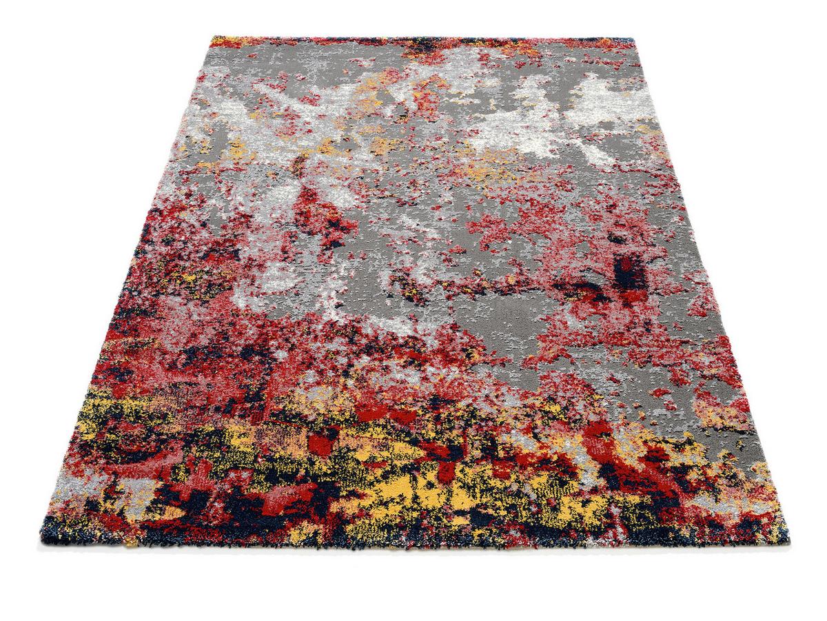 Webteppich Multicolor Timeline Summer 80x150 cm - Multicolor, Design, Textil (80/150cm) - Novel
