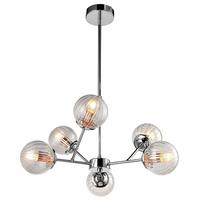 Deckenleuchte 36-67272 Best - Chromfarben/Kupferfarben, KONVENTIONELL, Metall (60/70cm)