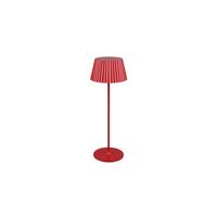 AKKU-TISCHLEUCHTE R57706110 SUAREZ - Rot, Trend, Metall (13,5/39cm)