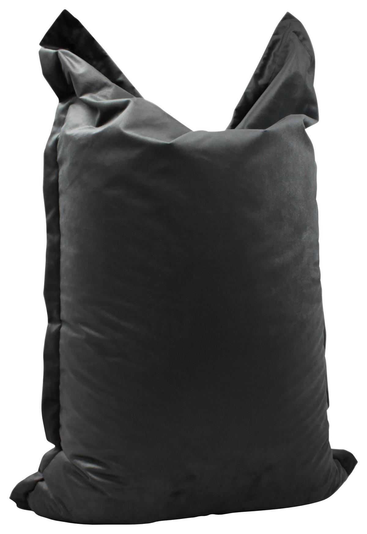 Sedací vak B52, šedá tkanina - šedá, Design, textil (140/100/30cm)