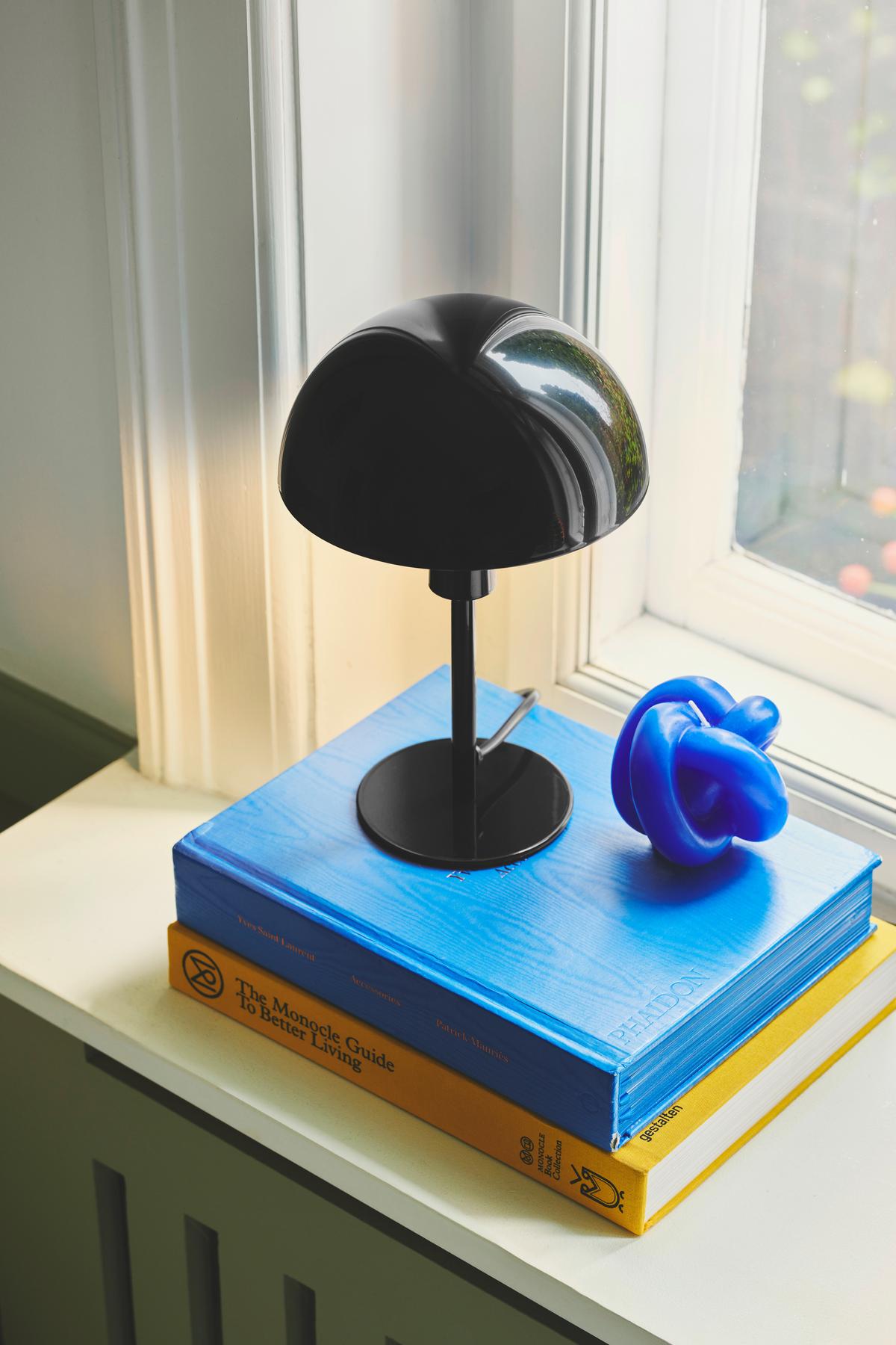 Tischleuchte Ellen Mini Schwarz B: 16 cm - Schwarz, Design, Metall (16cm) - Nordlux
