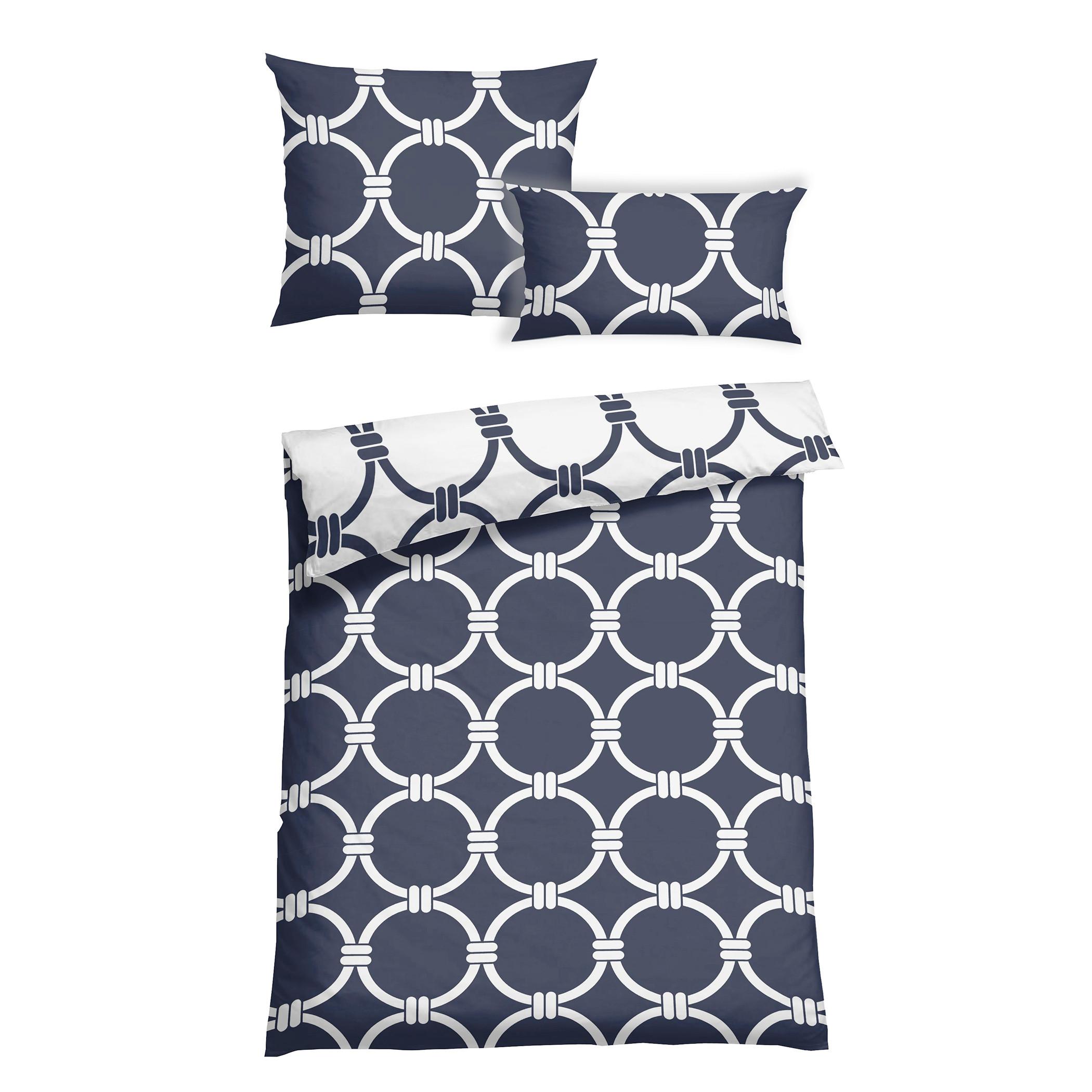 POVLEČENÍ MT11DF.548.KOGGE BLAU - modrá, Moderní, textil (140/200cm) - Florella