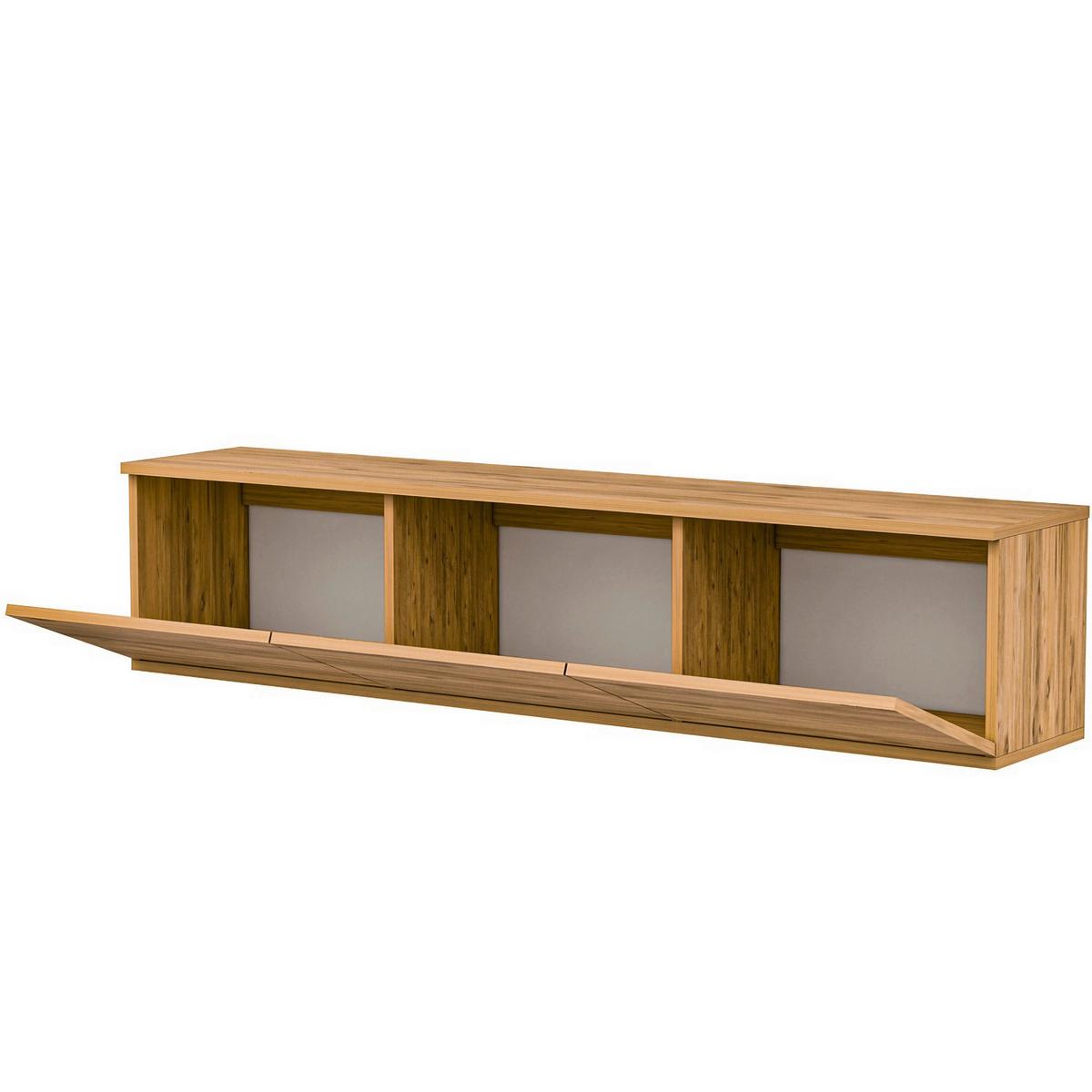 LOWBOARD Neon Kieferfarben B: 160cm - Kieferfarben, Design, Holzwerkstoff (160/35/32cm) - MID.YOU