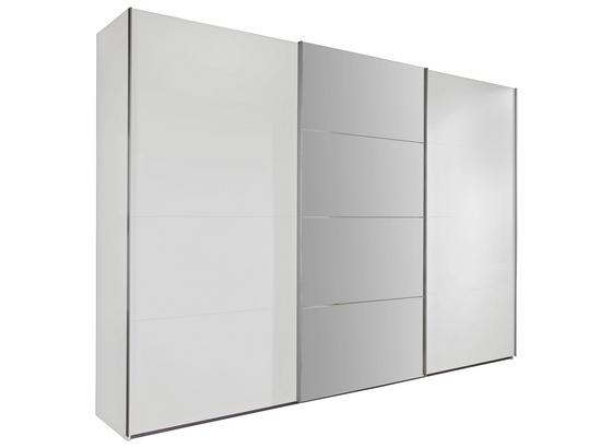 Schwebetürenschrank Ernie B:270cm Alpinweiß/ Spiegel - Weiß, MODERN, Glas/Holzwerkstoff (270/210/65cm) Schwebetürenschrank Ernie B:270cm Alpinweiß/ Spiegel - Weiß, MODERN, Glas/Holzwerkstoff (270/210/65cm)