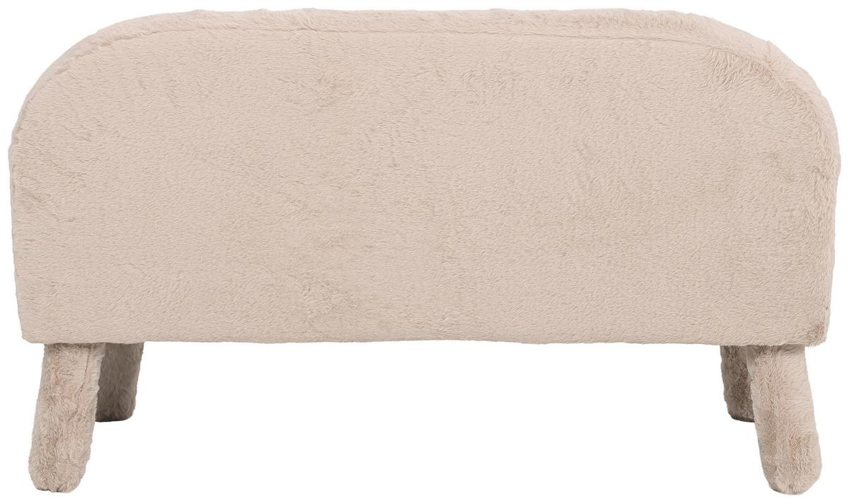 Dětská lavice CORTO potah béžový - béžová, Moderní, dřevo/textil (84/48/45cm) - Mömax