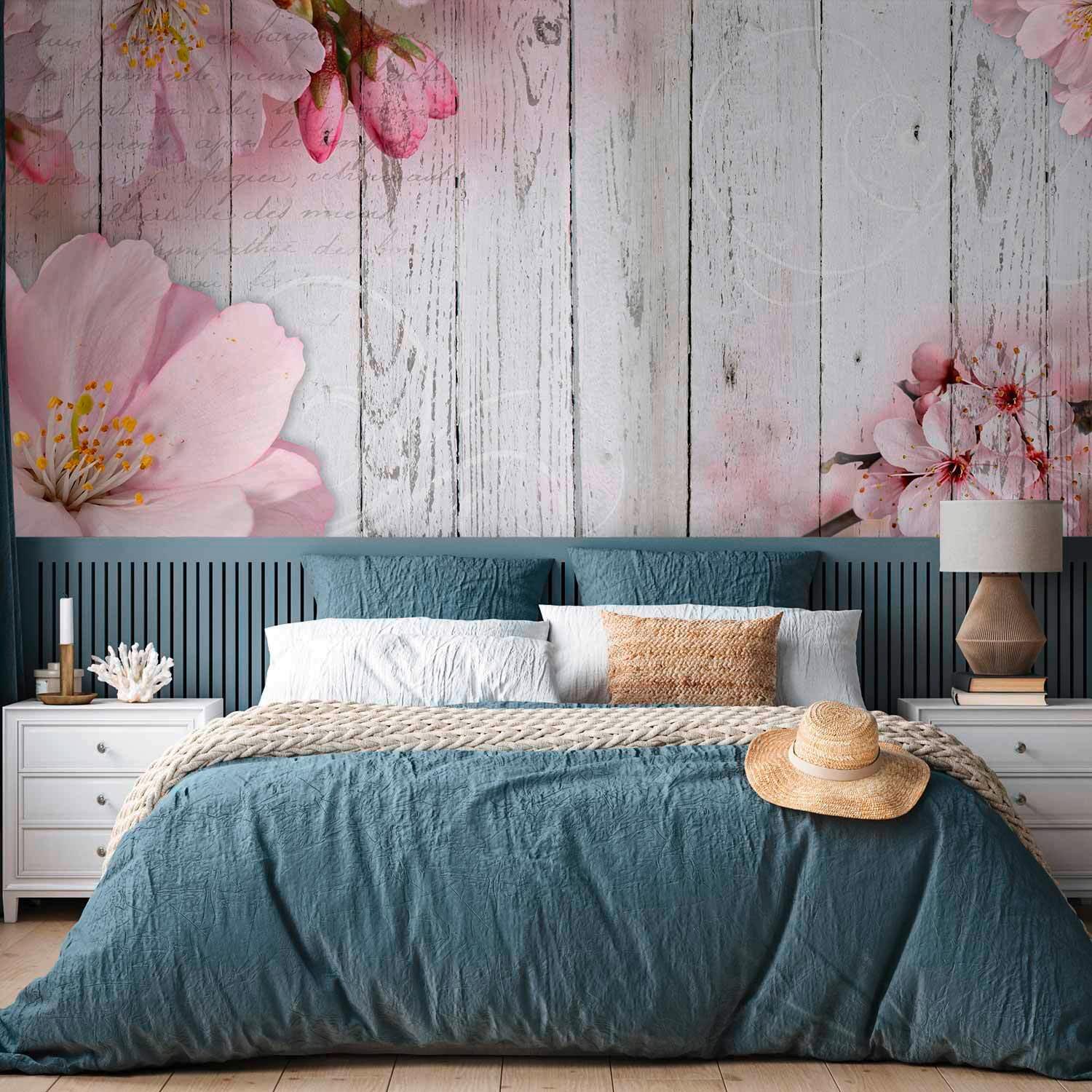Fototapete Pink Hellgrau B: 150 Cm - Pink/Hellgrau, Basics, Textil (150/105cm) - artgeist