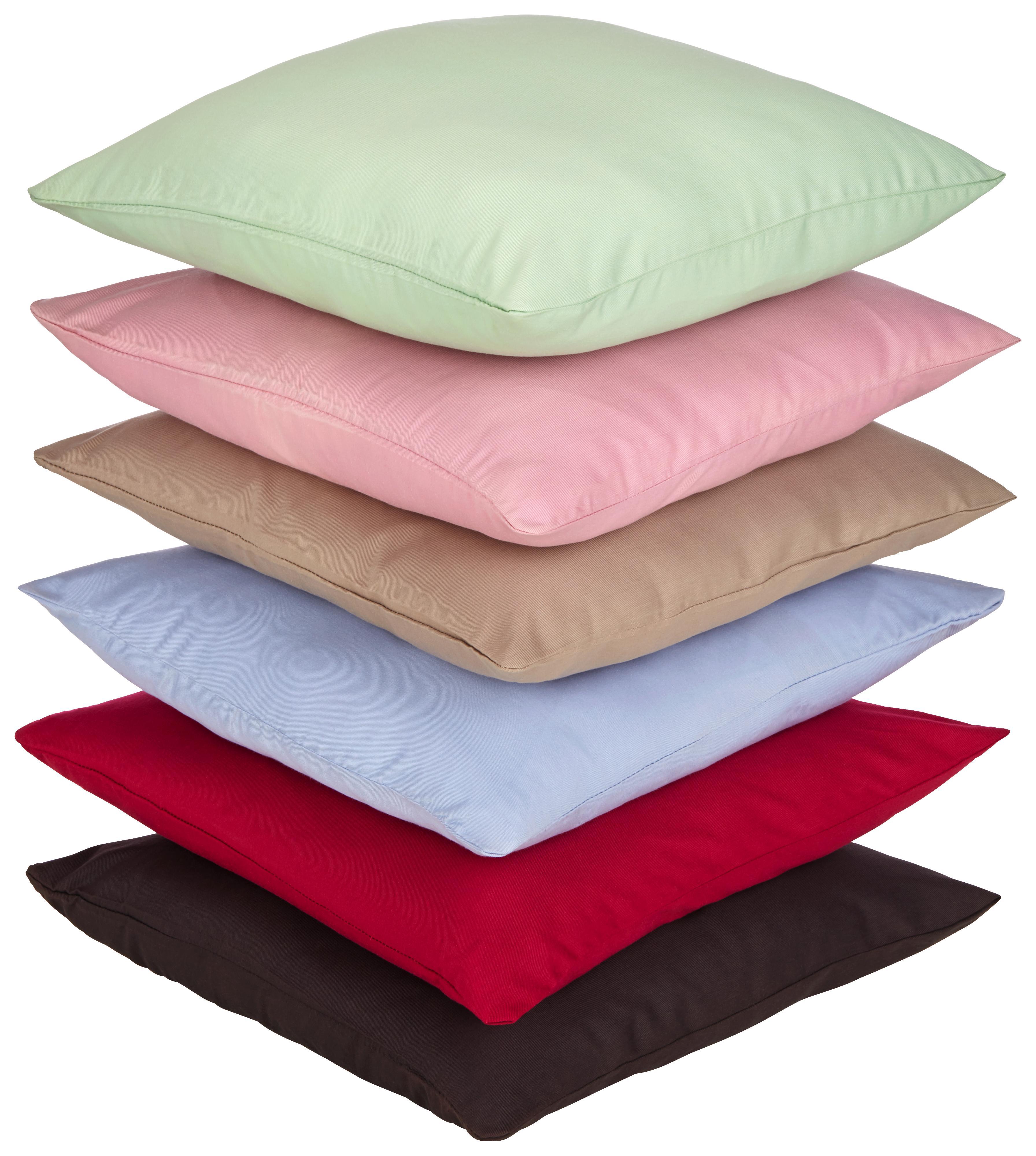 Párnahuzat Susanne - Taupe/Világoskék, konvencionális, Textil (50/50cm) - Ombra