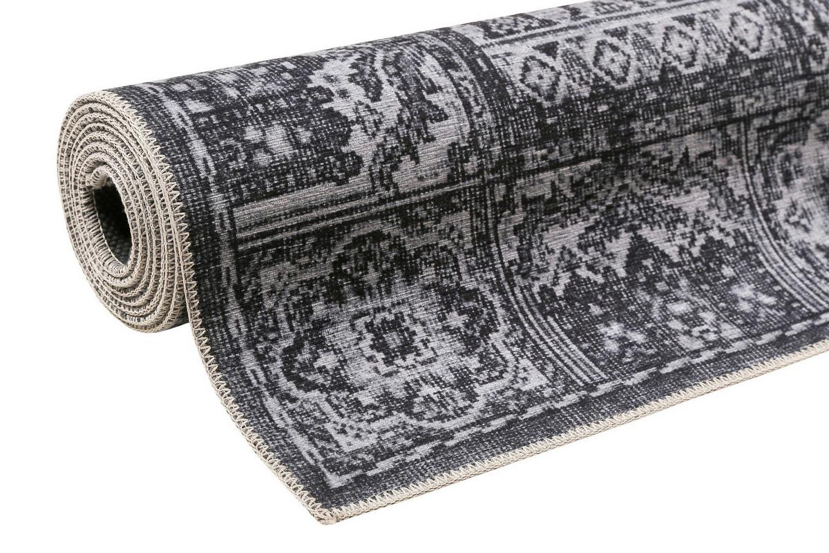 Flachwebeteppich Fresh Bachtiar - Grau, Design, Textil (120/170cm) - WECON HOME