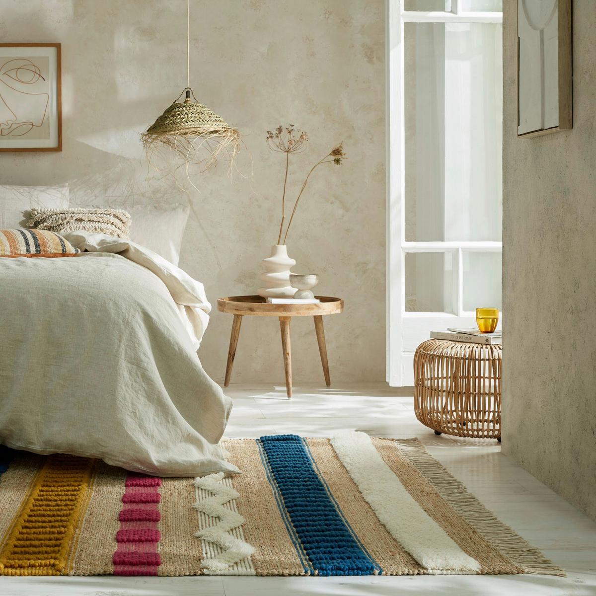 Handwebteppich Medina - Multicolor, KONVENTIONELL, Textil (160/230cm)