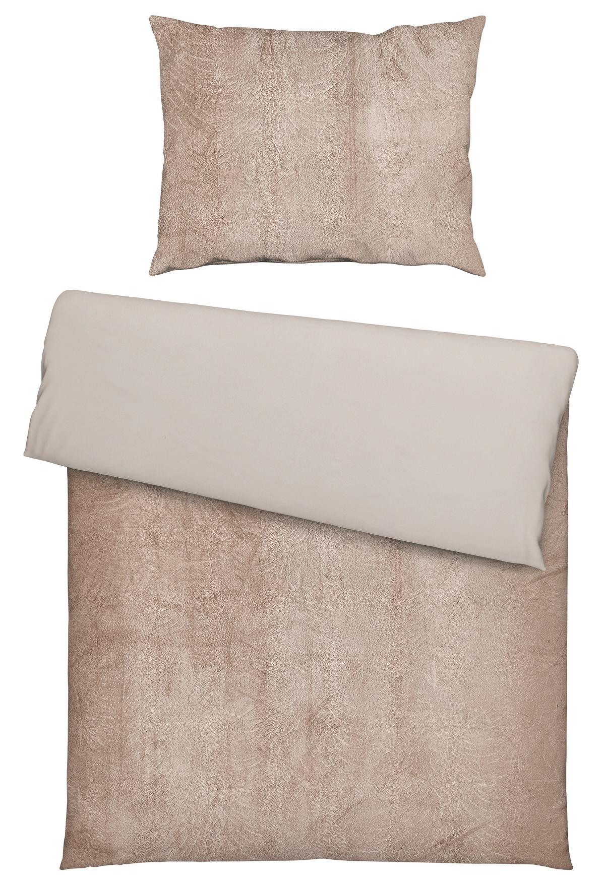 POSTEĽNÁ BIELIZEŇ PINETREES - béžová, textil (140/200cm) - Mömax