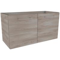 Waschtischunterschrank mit Türdämpfer Lima B: 80 cm Esche - Eschefarben, MODERN, Holzwerkstoff (80/42/35cm) - MID.YOU