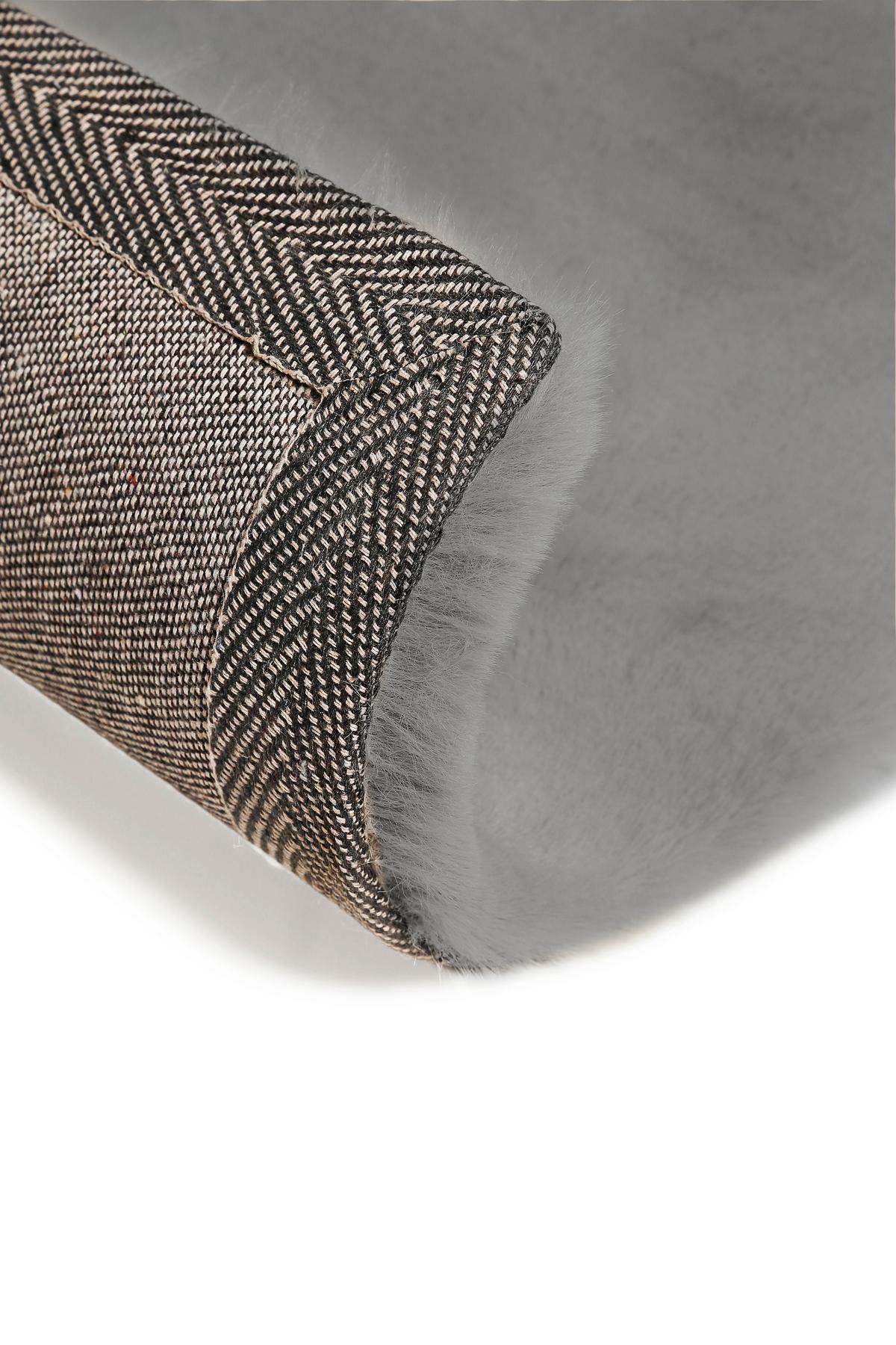 Hochflorteppich Anna - Dunkelgrau, KONVENTIONELL, Textil (160/230cm) - WECON HOME BASIC