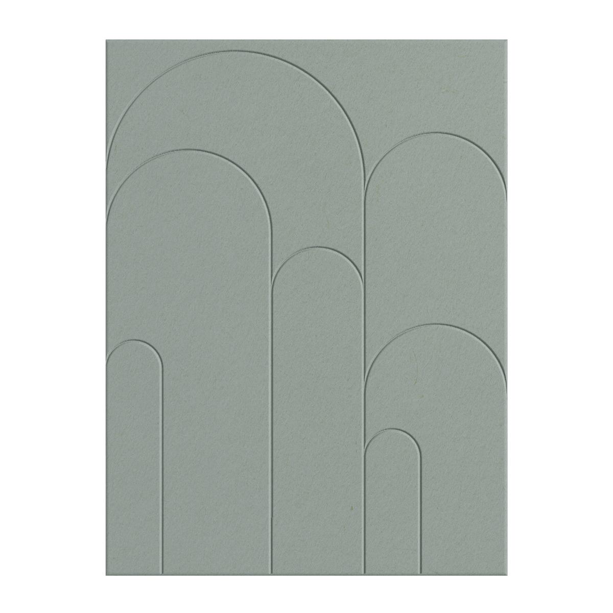 Akustický panel MARLA - světle zelená, textil (120/90cm) - Mömax