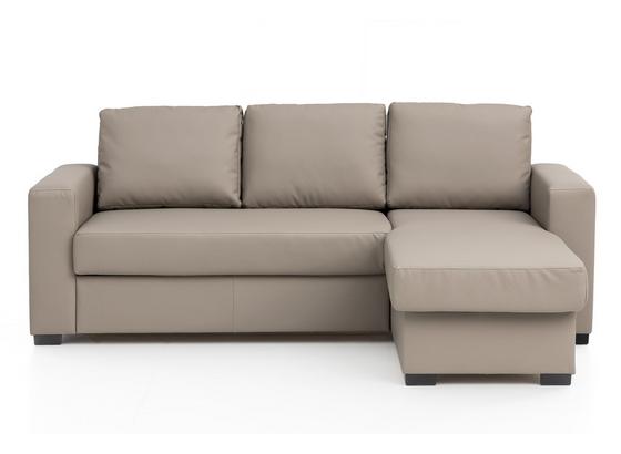 Wohnlandschaft Cristiano ca. 220x150 cm - Sandfarben, Basics, Textil (220/150cm) - Carryhome Wohnlandschaft Cristiano ca. 220x150 cm - Sandfarben, Basics, Textil (220/150cm) - Carryhome