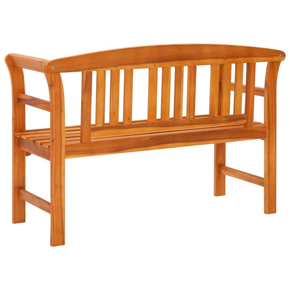 Gartenbank Holz 2-Sitzer Batam - Akaziefarben, Basics, Holz (130/50/80cm) - Acamp
