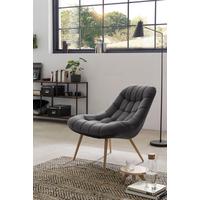 Xxl-sessel Grau, Naturfarben B: 76 Cm - Naturfarben/Grau, MODERN, Textil (76/85,6/85,6cm) - Livetastic