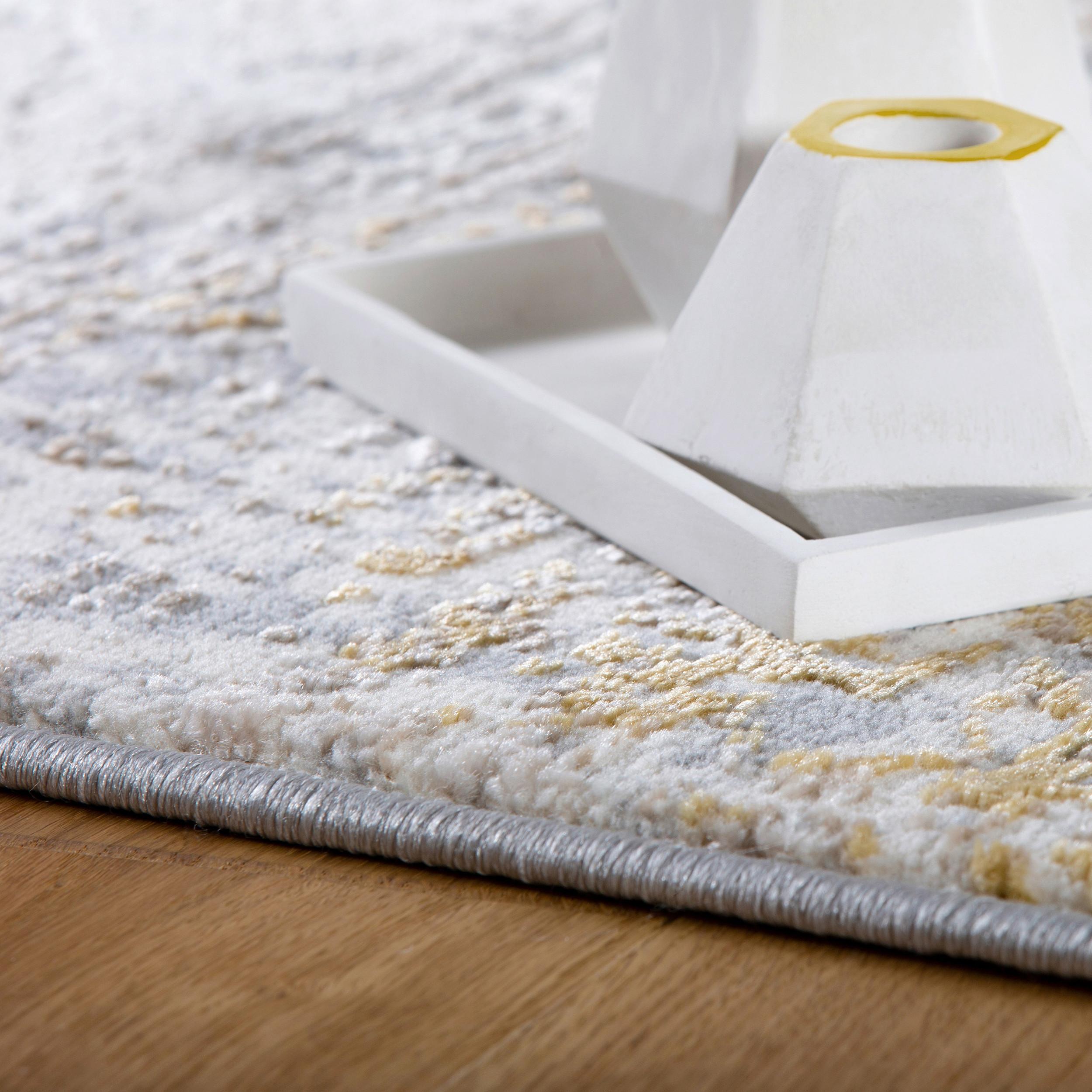 Webteppich My Salsa - Gelb, Design, Textil (80/150cm) - Obsession