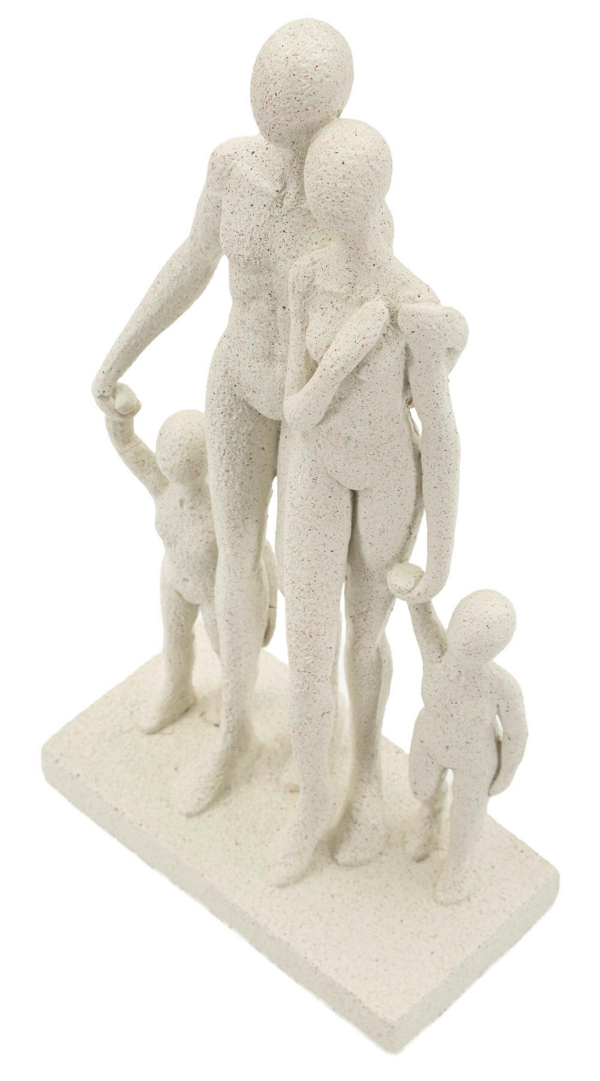 Skulptur Kunststoff, Cream - Basics, Kunststoff (16/30.5/8cm)