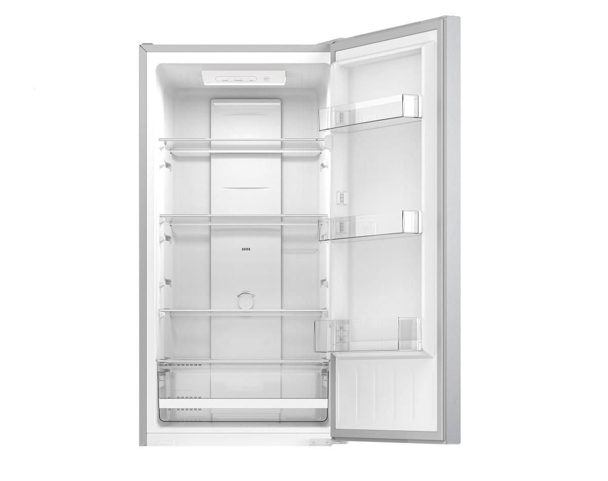 Kühl-Gefrier-Kombination INKF8 251S4E, ges. Volumen ca. 250 L - Silberfarben, Basics (54/180/57,6cm) - Indesit