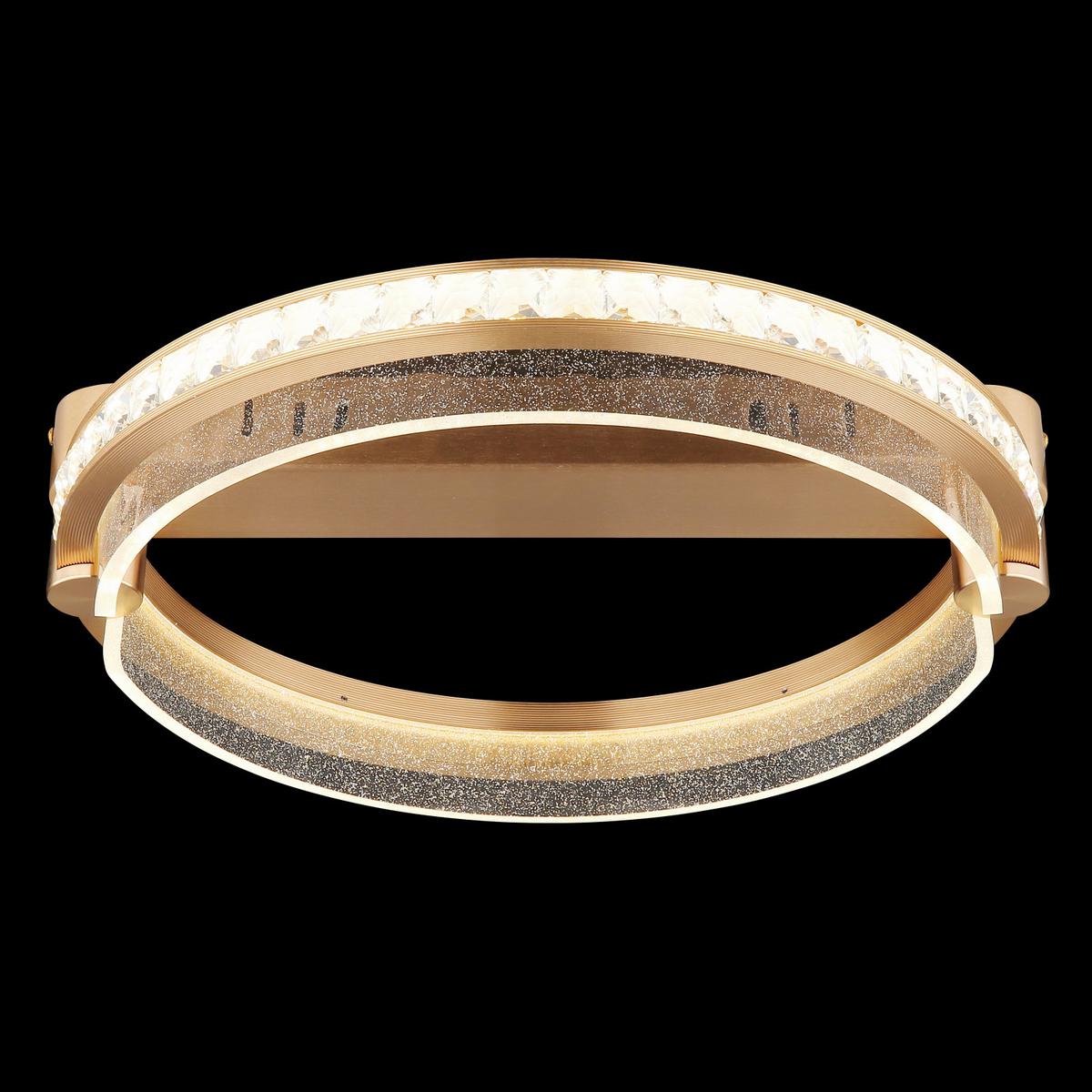 Led Mennyezeti Lámpa 67196-36 Blondie - aranyszínű, Design, műanyag/fém (40/100cm) - Globo