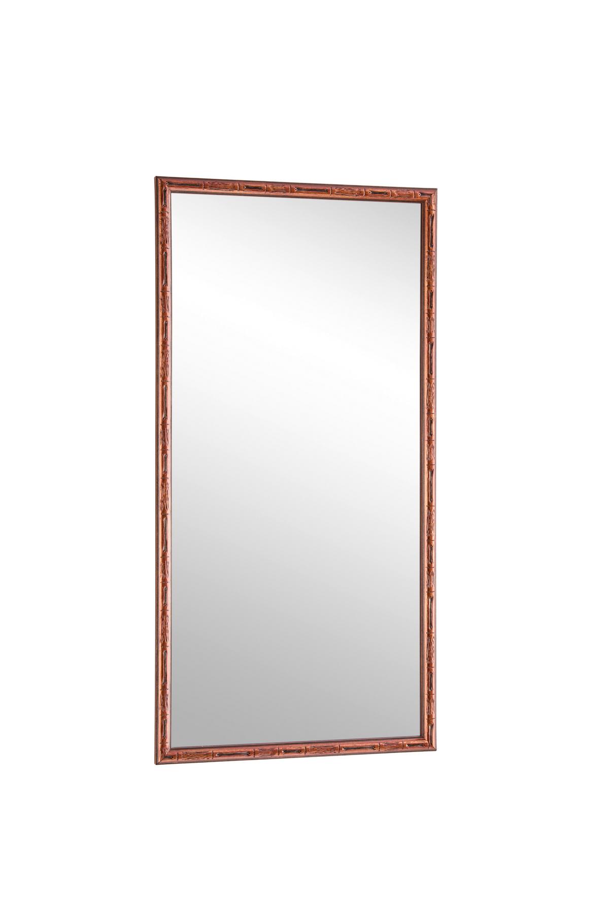 Spiegel Lubny II Kupfer Kupferfarben BxH: 90x46 cm - Kupferfarben, MODERN, Glas/Kunststoff (90/46cm)