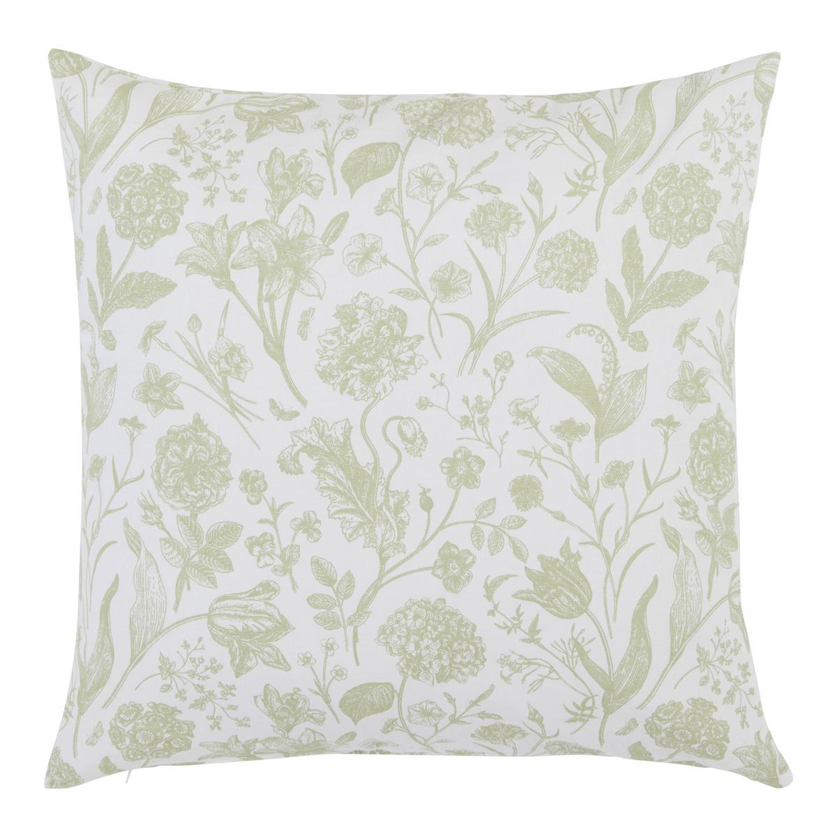 Zierkissen Lisa - Grün, MODERN, Textil (45/45cm) - Luca Bessoni