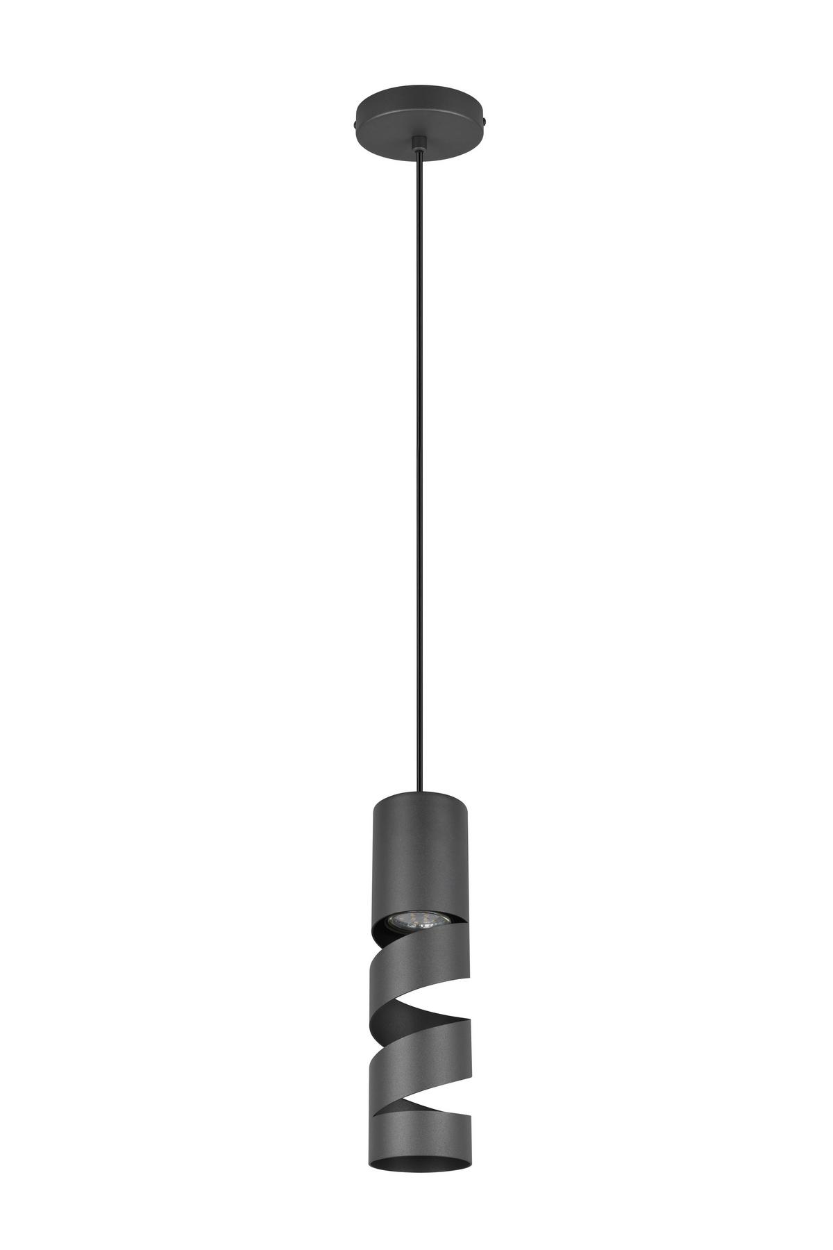 Pendelleuchte 364000132 Stream - Schwarz, Design, Metall (12/150cm) - Trio Leuchten