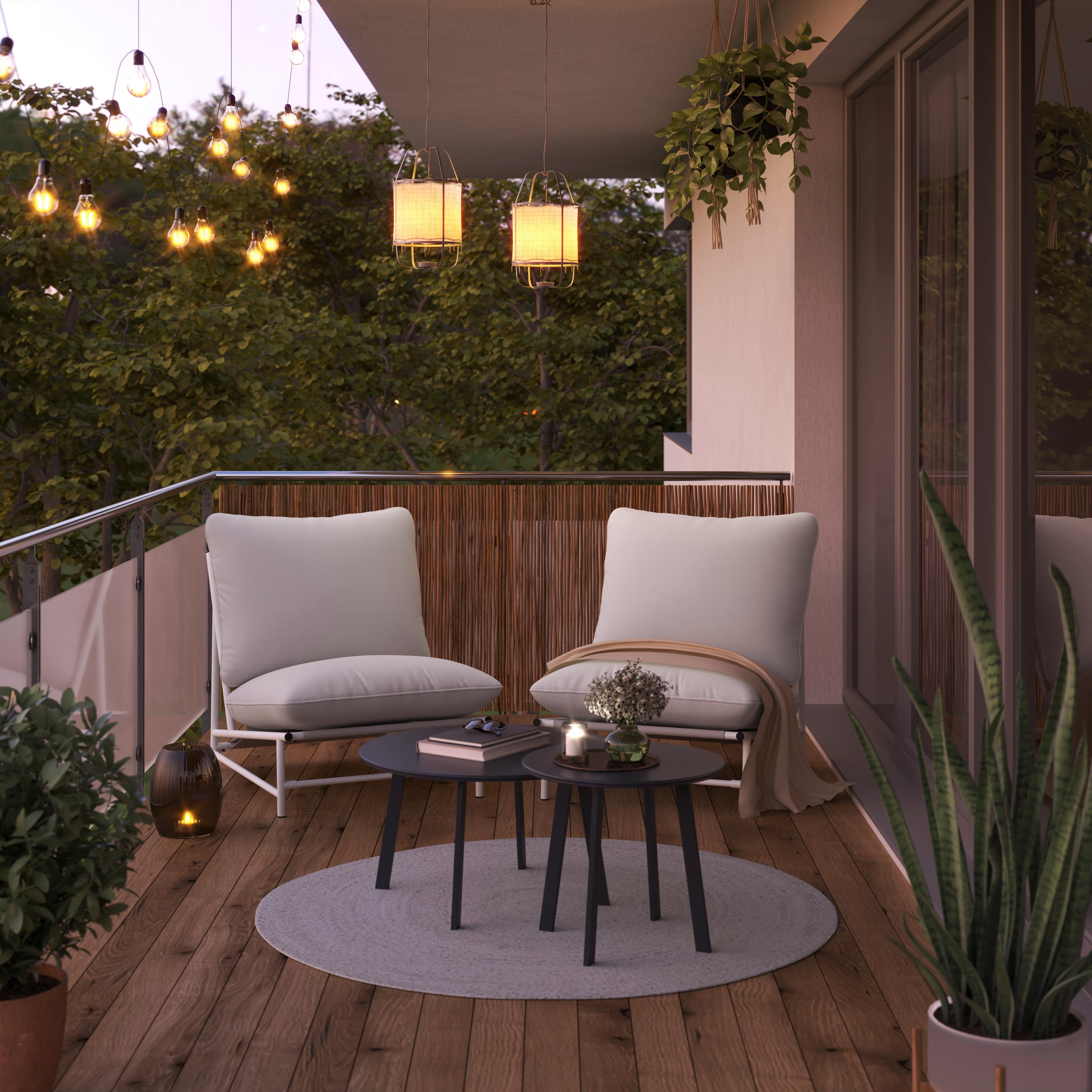 LOUNGESESSEL MALIS - Beige, MODERN, Textil/Metall (70/76/87cm) - Beldano