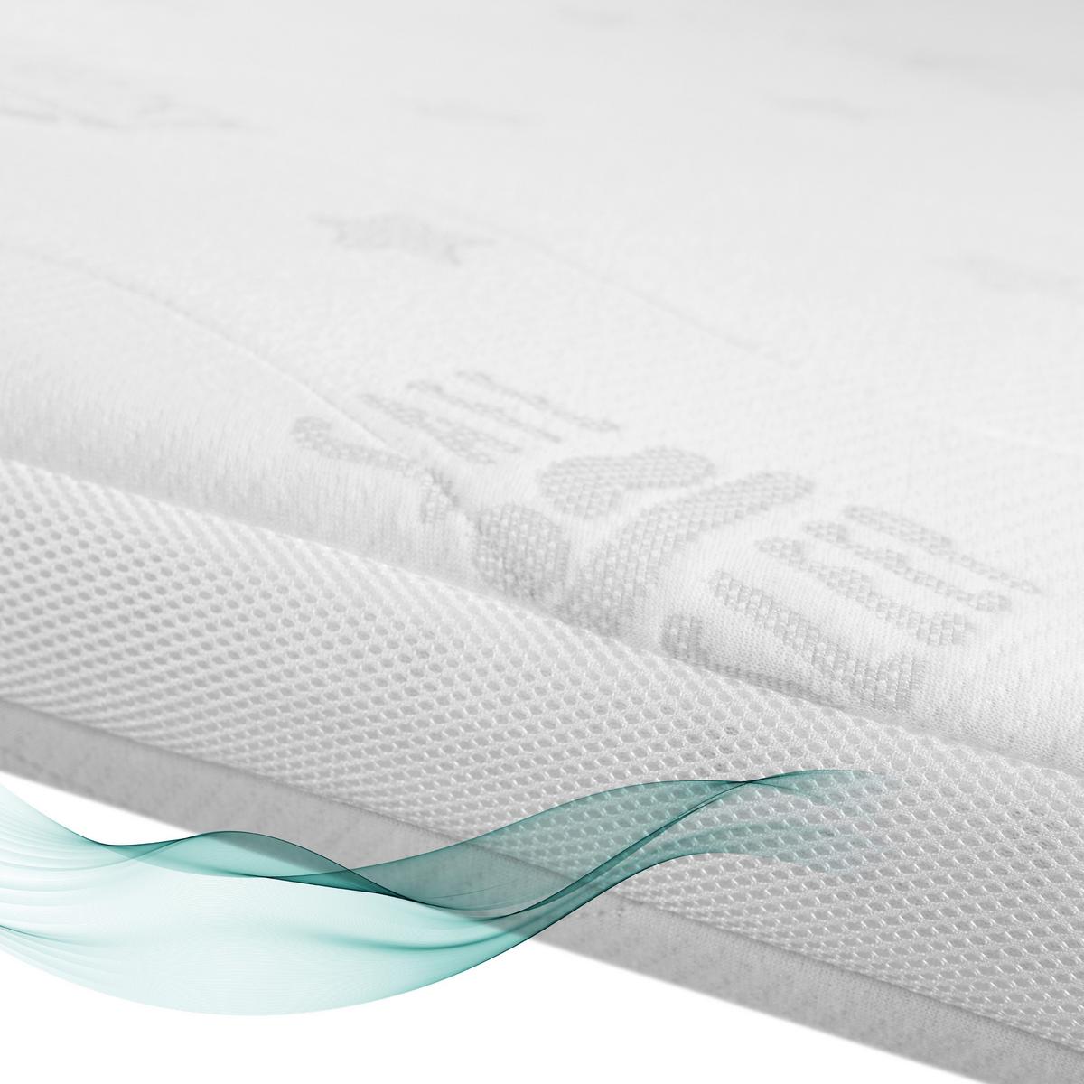 Babybettmatratze weiß AIR BALANCE PLUS - Weiß, Basics, Textil (60/9/120cm) - Roba