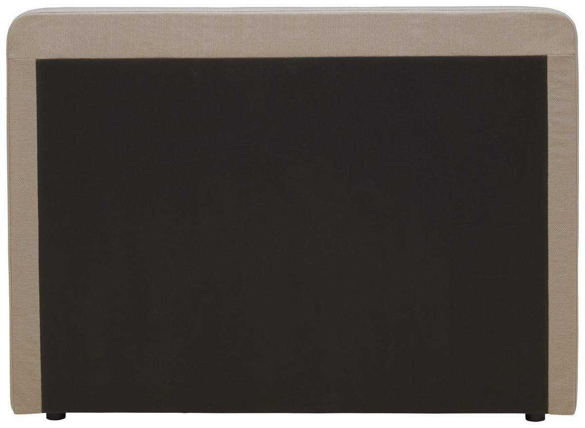 Boxbett Mit Topper 120x200 Cm Anton, Beige - Beige, KONVENTIONELL, Holz/Textil (120/200cm) - P & B