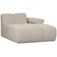 Sofaelement Mojo Beige B: 162cm - Beige/Schwarz, Design, Textil (162/74/124cm) - Livetastic
