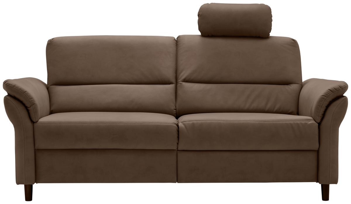 3-Sitzer-Sofa Cavoli, Braun R B: 192 cm - Schwarz/Braun, MODERN, Textil (192/90/89cm) - Livetastic