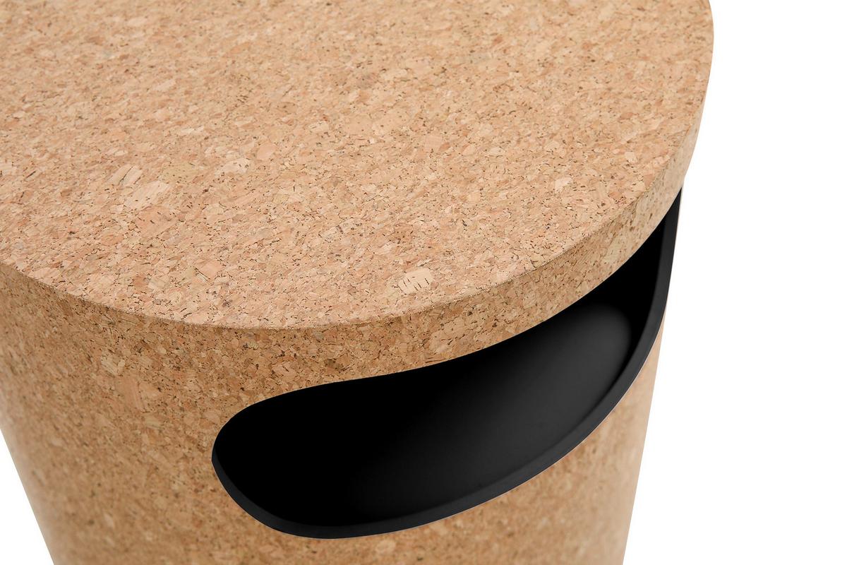 Nachtkästchen Naturfarben B: 40 Cm - Naturfarben, Design, Holz/Holzwerkstoff (40/45/40cm) - Livetastic