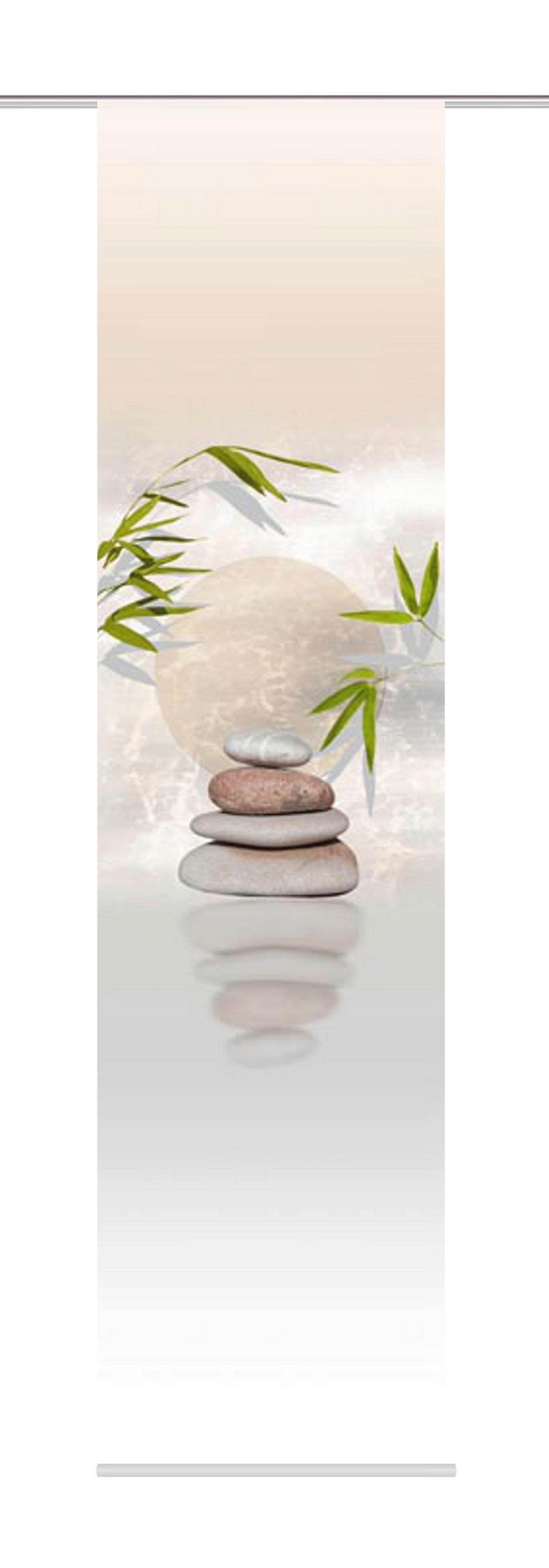 Flächenvorhang Benessa - Naturfarben, Design, Textil (60/245cm) - Schmidt W. Gmbh