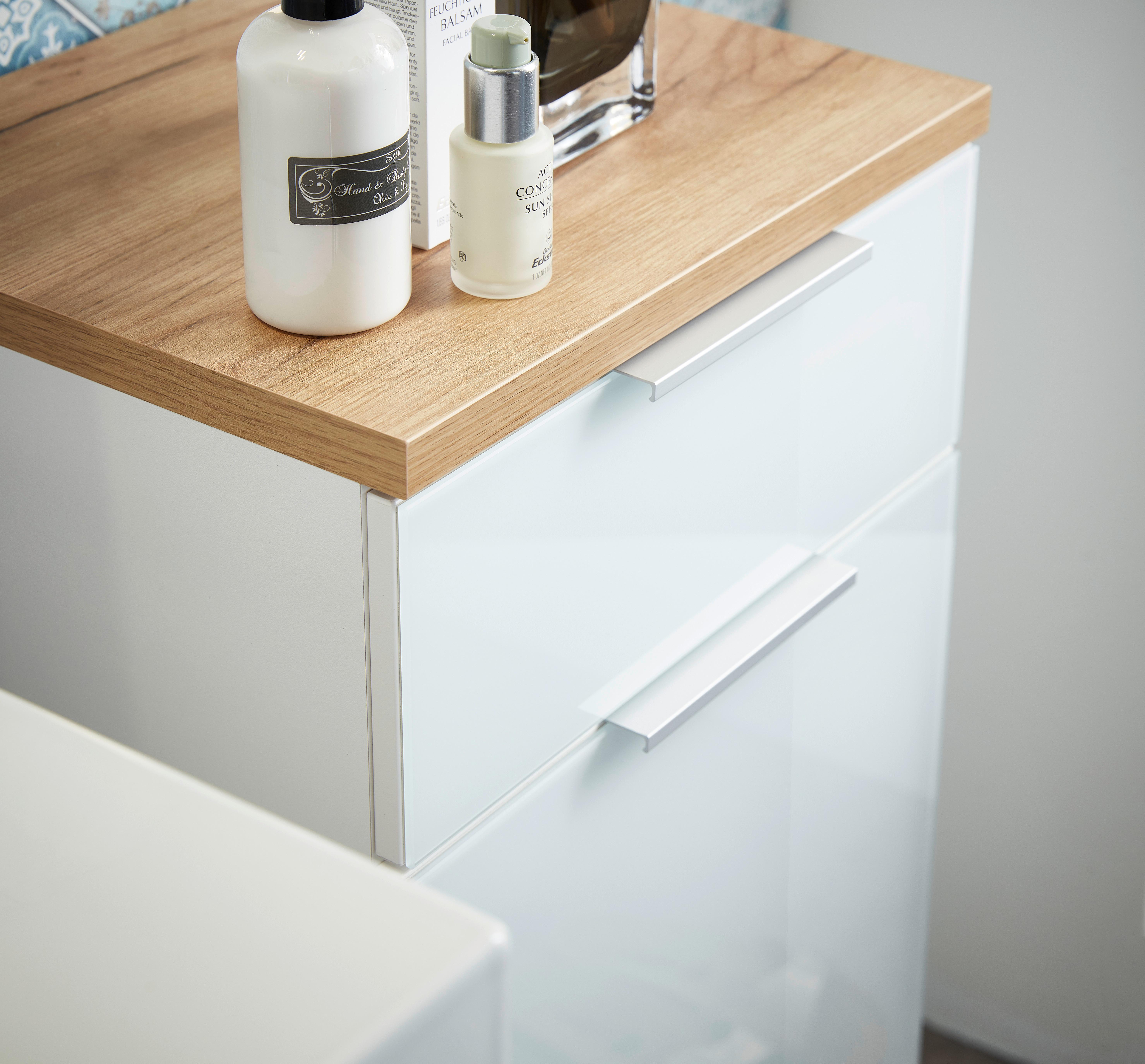 Waschbeckenunterschrank  im geradlinigen Design