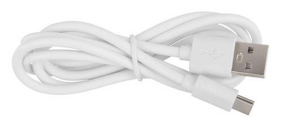Akku-Tischleuchte 58434w Gregoir - Weiß, KONVENTIONELL, Kunststoff/Metall (13,1/38cm) - Globo